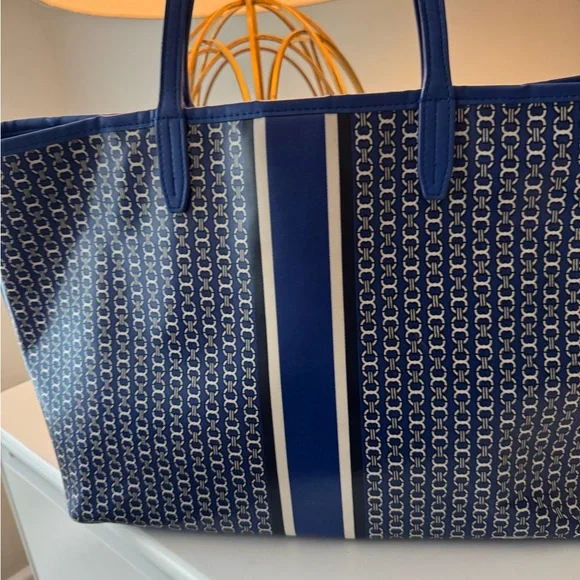 Tory Burch Blue Patterned Women's Bag - Picture 2 of 3